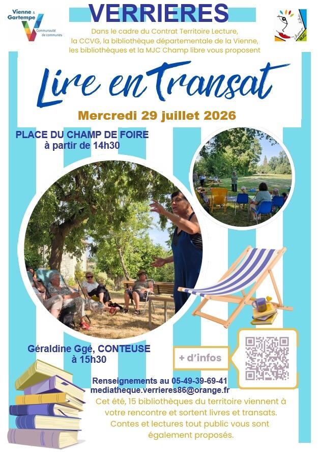 Lire en Transat 2026 Affiche