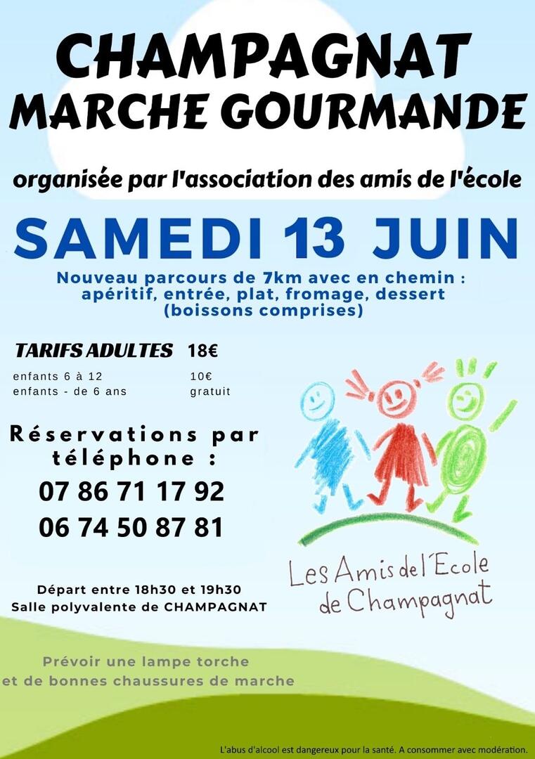 Marche Gourmande 13 juin