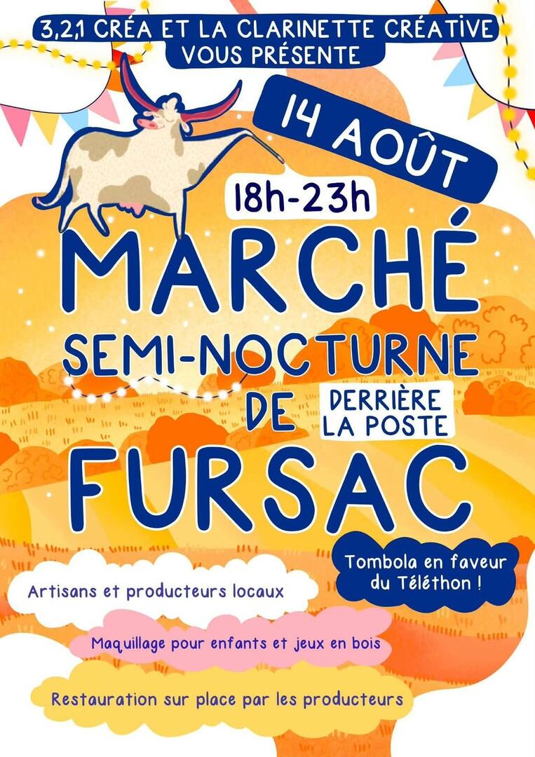 Marché Semi-Nocturne Fursac
