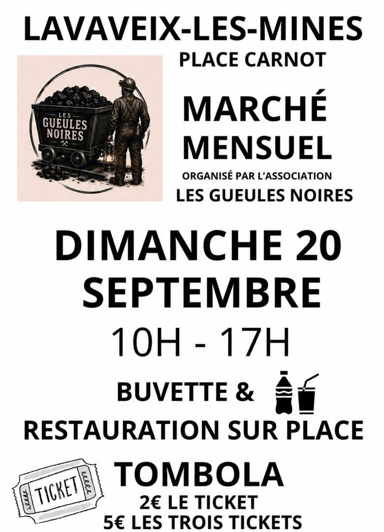 Marché Les Gueules Noires
