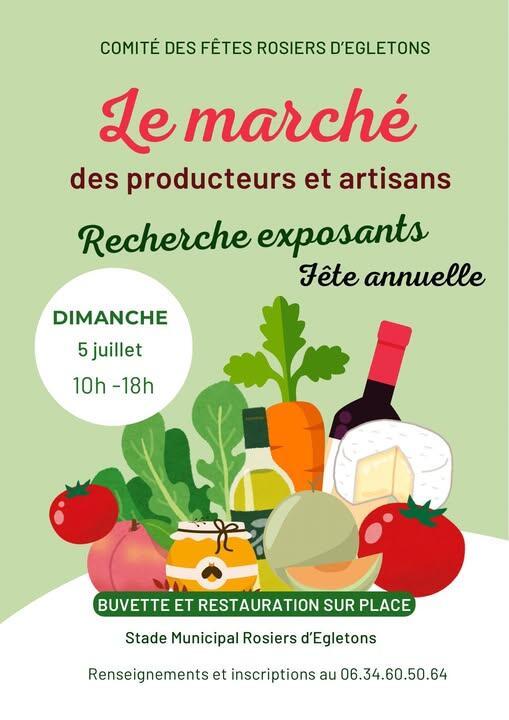 Marché producteurs et artisans
