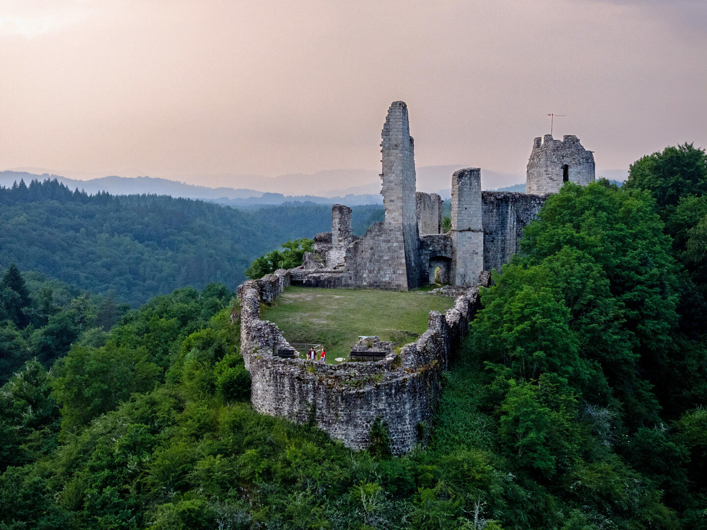 Moustier-Ventadour-château de Ventadour - Guillaume saramito