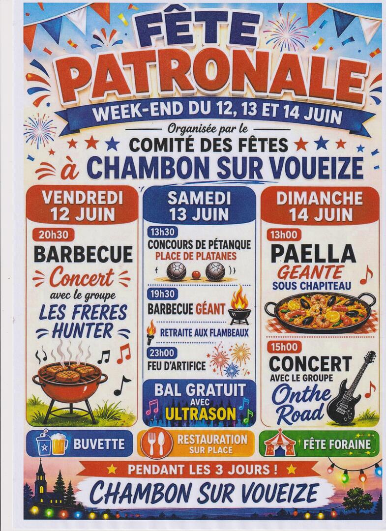 fête patronale 2026