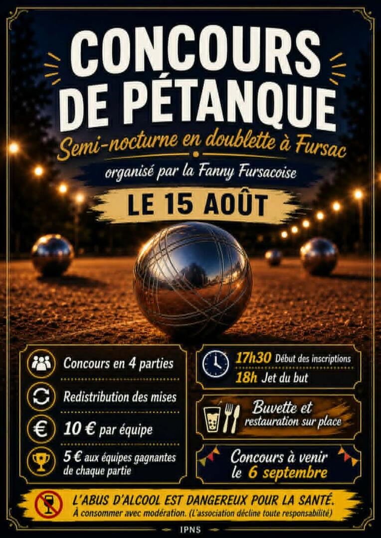 Pétanque Fursac