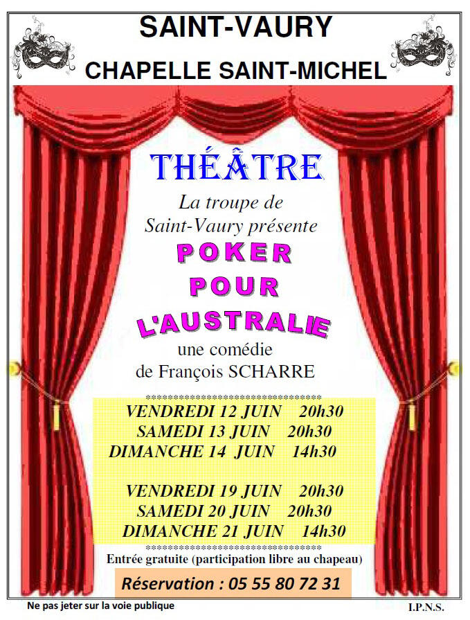 Poker pour l'Australie