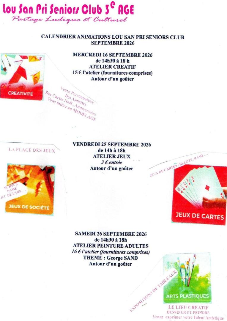 Programme Lou San Pri