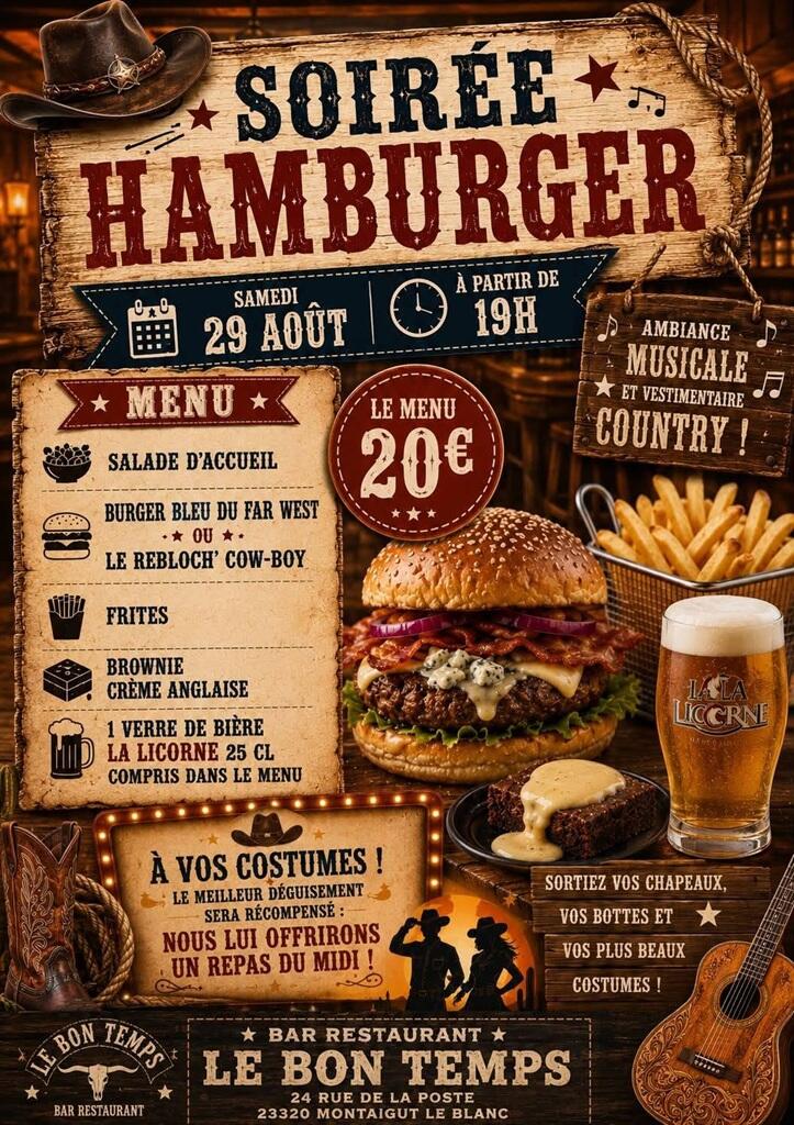 Soirée hamburger