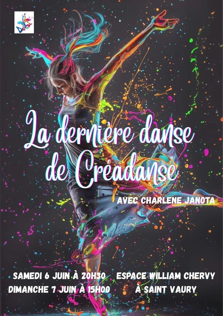 Spectacle Créadanse St Vaury