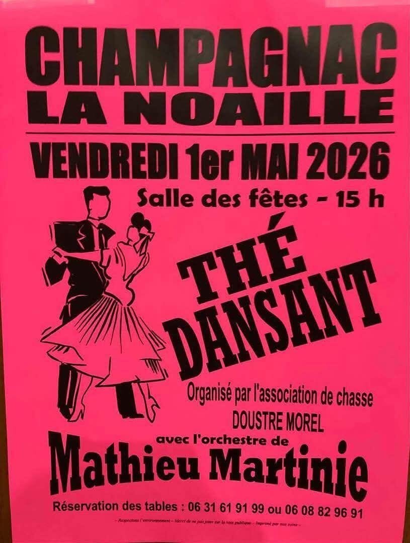 Thé dansant - Champagnac-la-Noaille