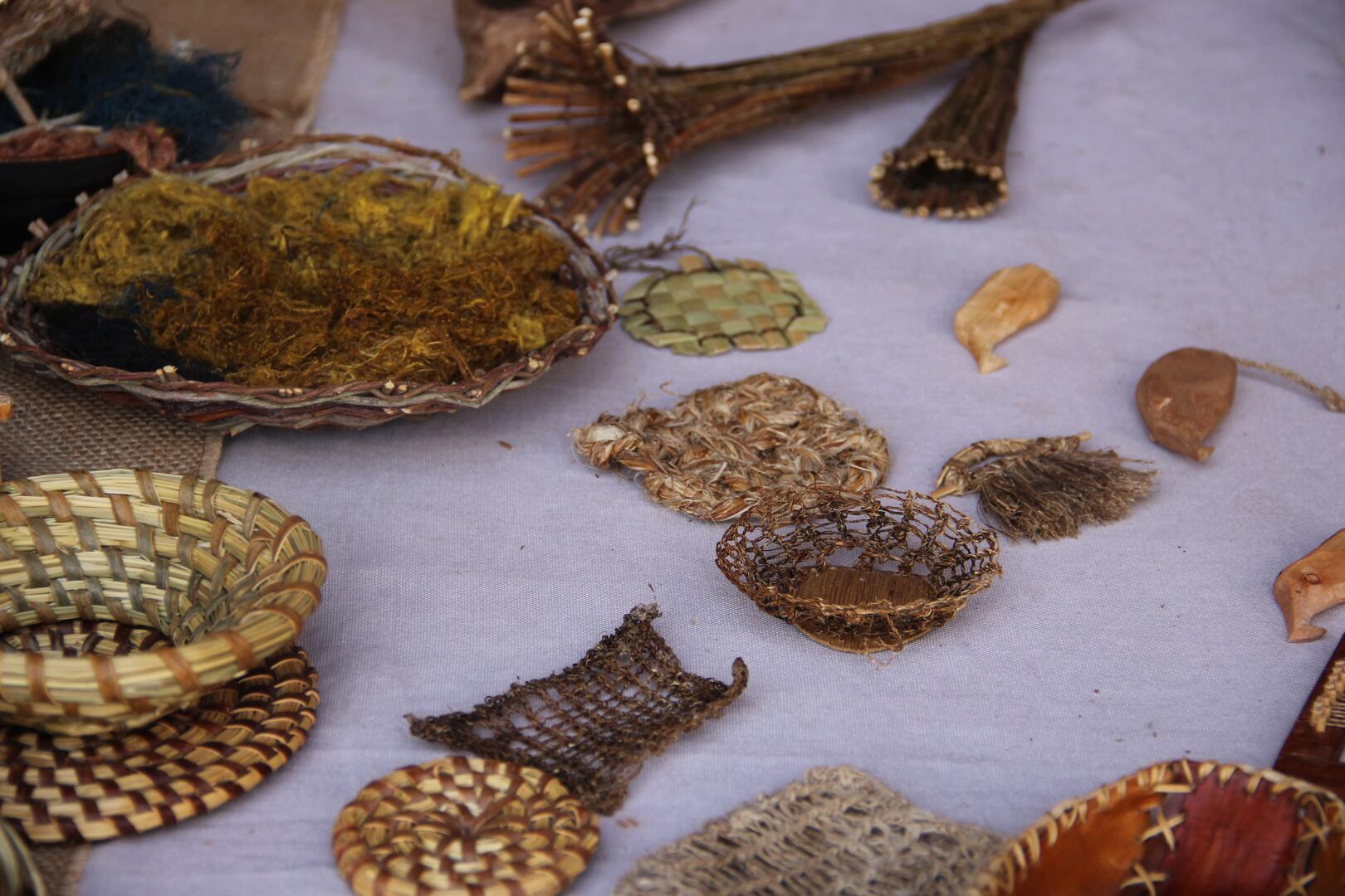 Vannerie sauvage et travail des fibres