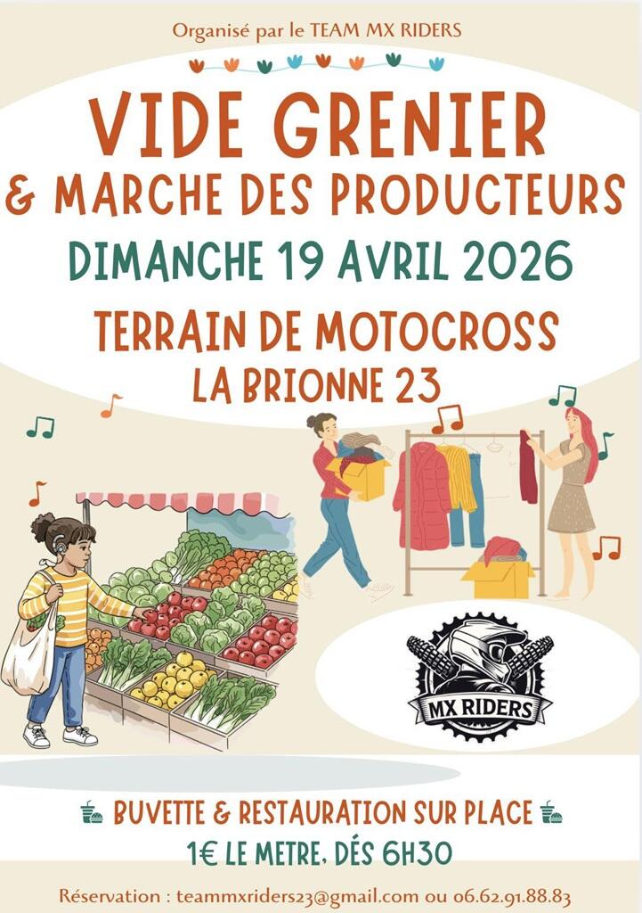 Vide grenier marché de producteurs