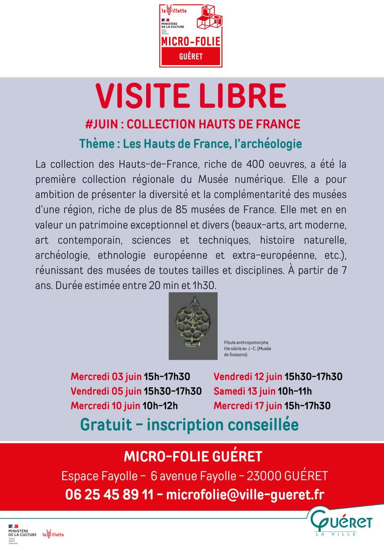 Visite libre-JUIN26