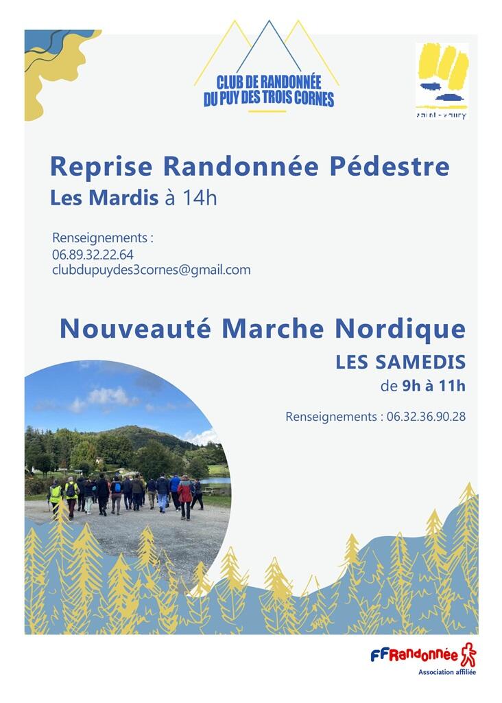 affiche randonnée