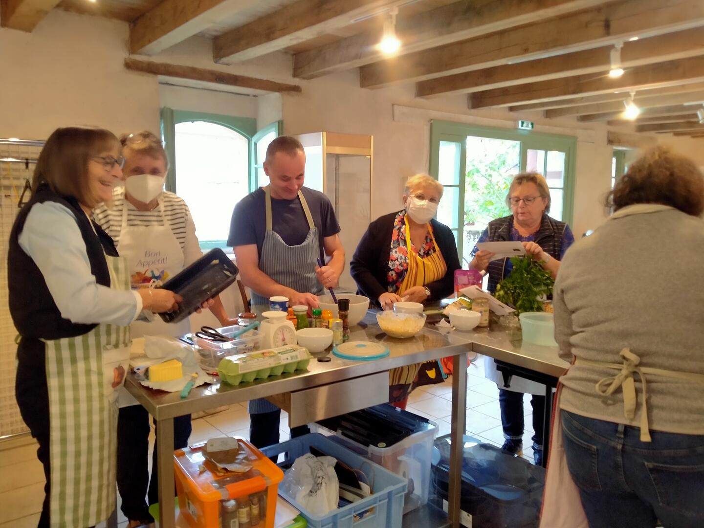 atelier cuisine 2 légumineuse 24 septembre22 cliché ecomusée MRC Lisiane