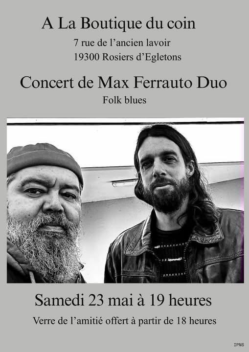 concert rosier Max Ferrauto Duo