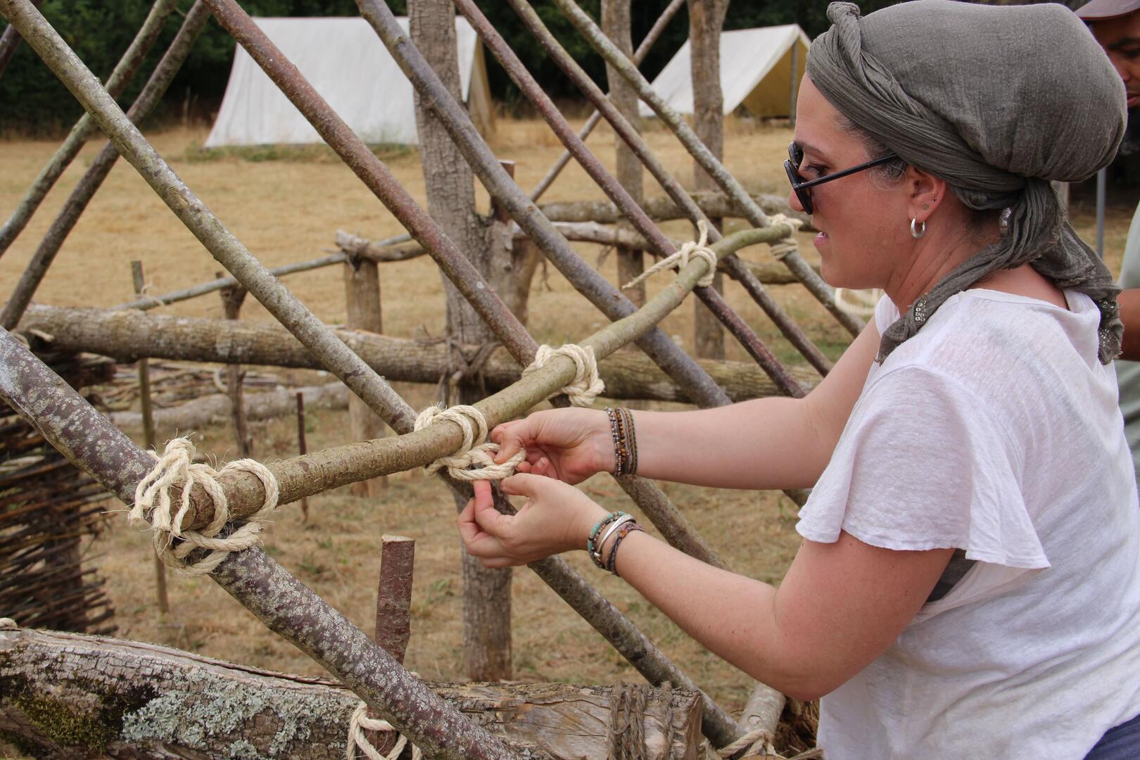 La construction de l'habitat néolithique