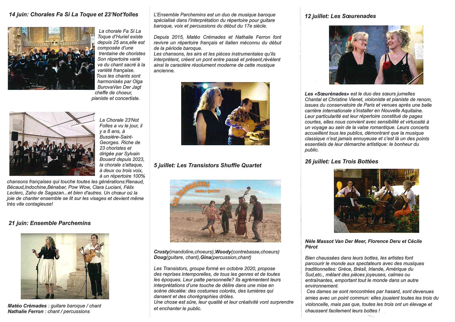 FESTIVAL DE MUSIQUE