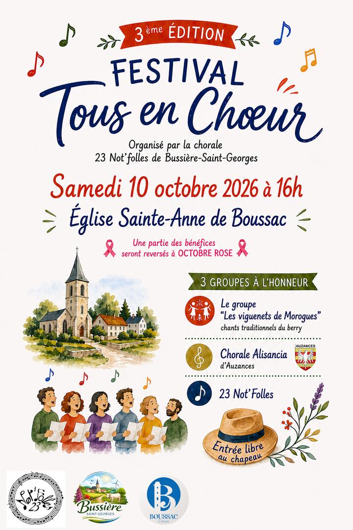 festival Chorale 10 oct 2026