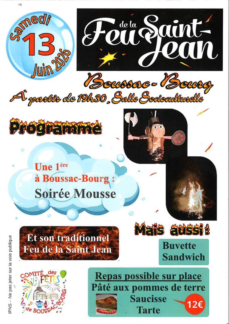 Feu de la St Jean