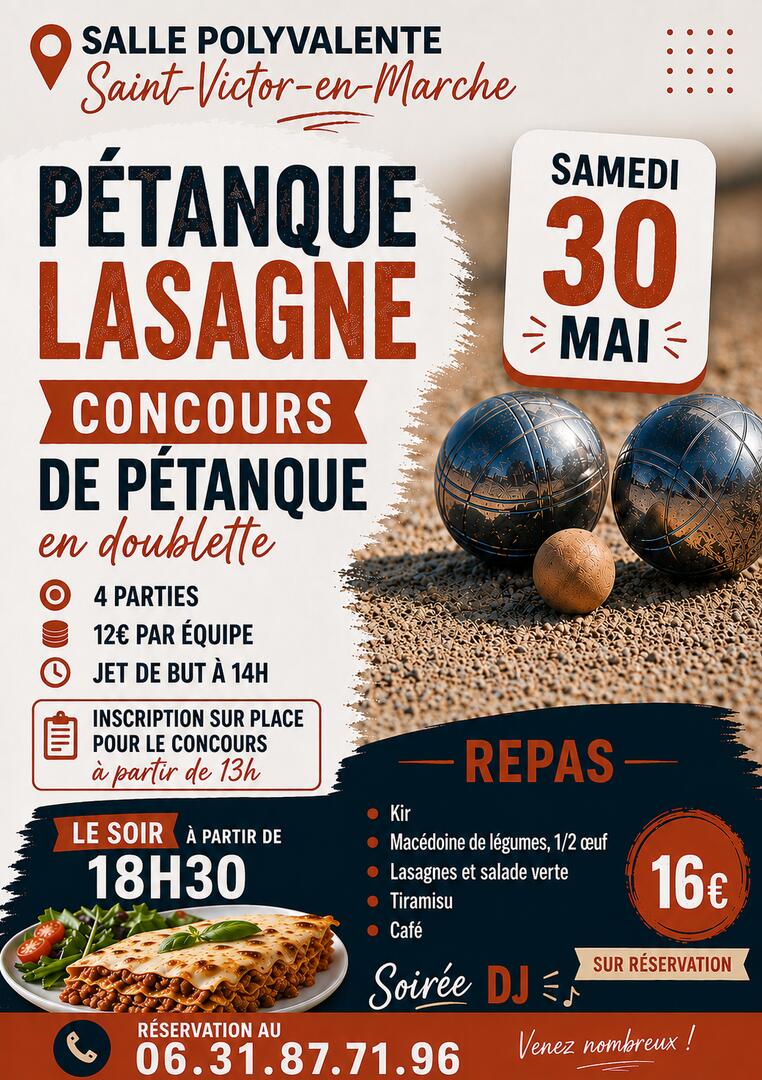 Pétanque Lasagnes