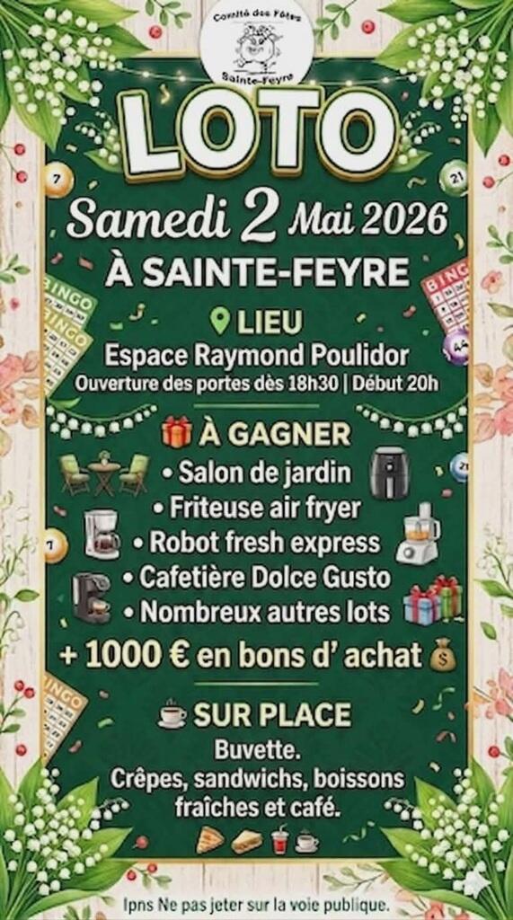 Loto Ste Feyre 02-05-26