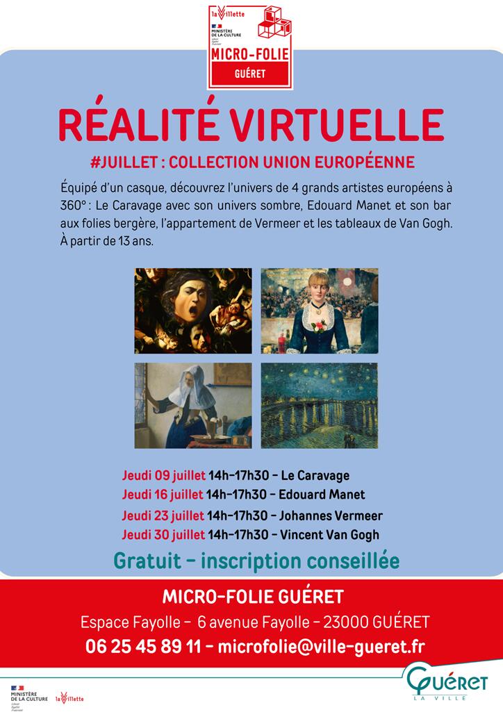 réalité virtuelle juillet 2026