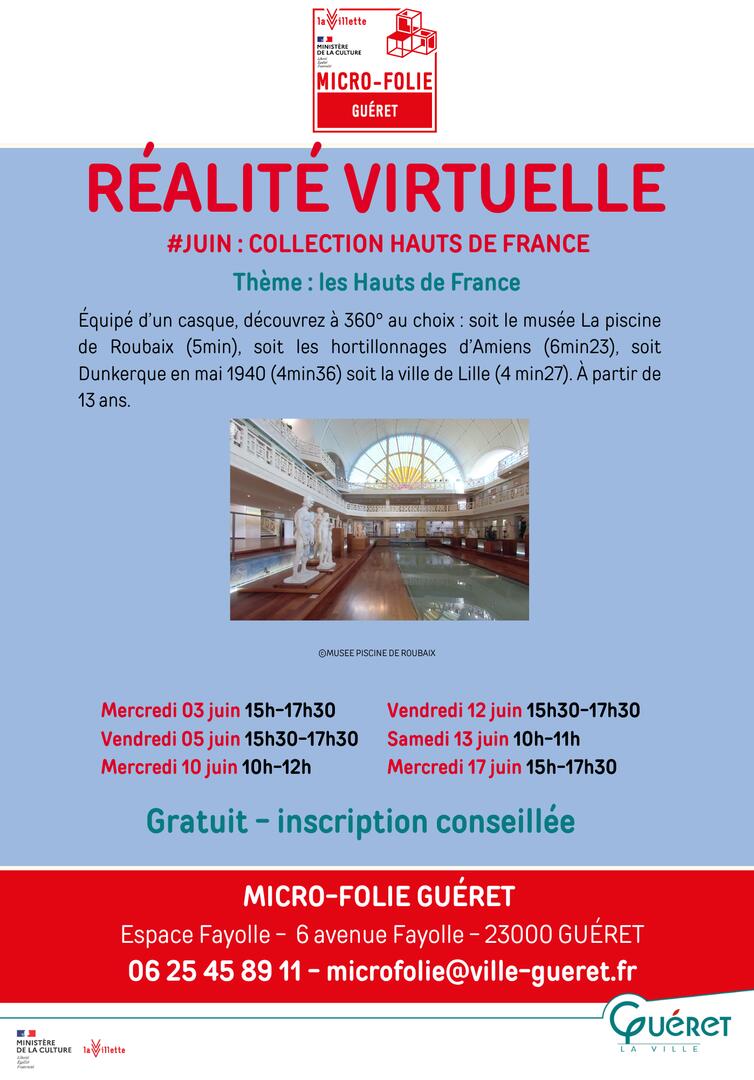 Réalité Virtuelle juin 26