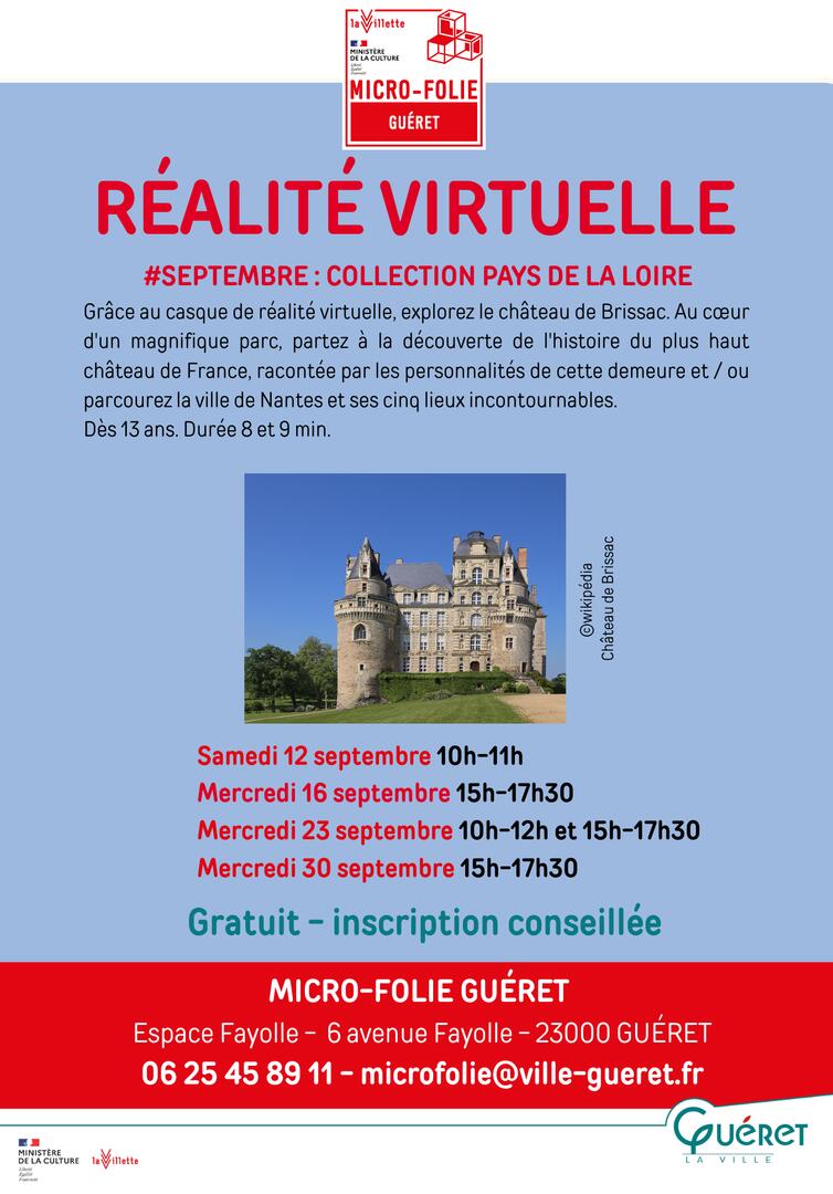 Réalité Virtuelle Pays de la Loire