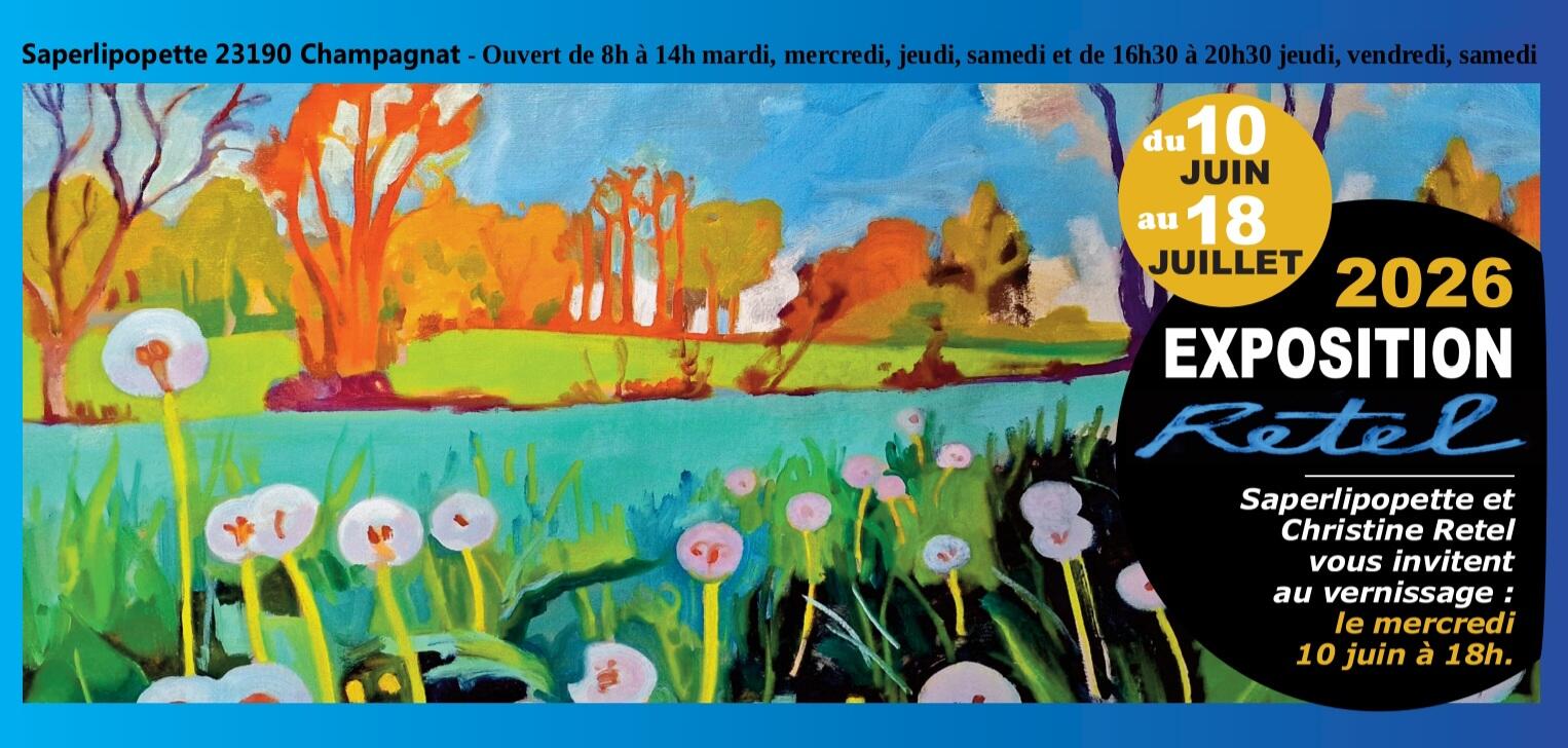 Exposition à Saperlipopette