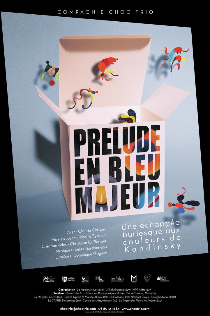 spectacle Prélude en Bleu Majeur Affiche
