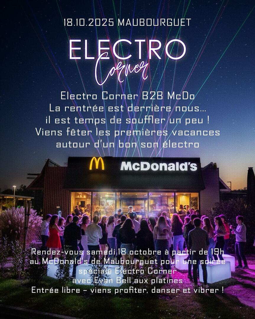 Soirée Electro Corner