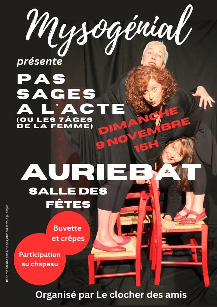 Spectacle burlesque Mysogénial