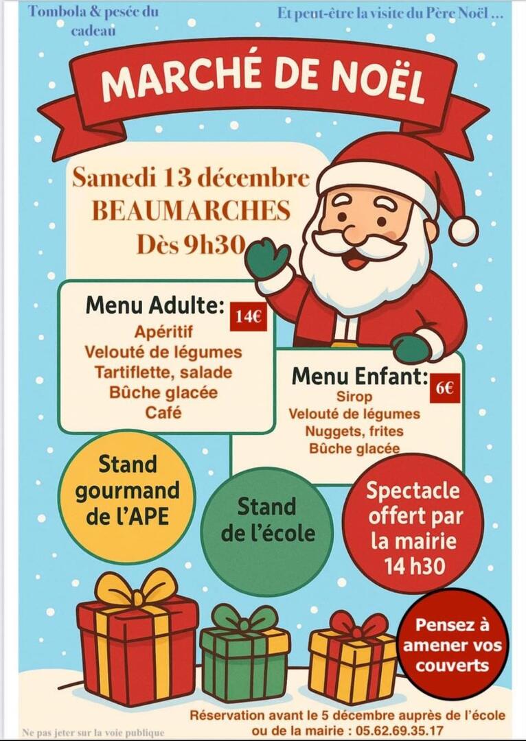 Marché de Noël Beaumarchès