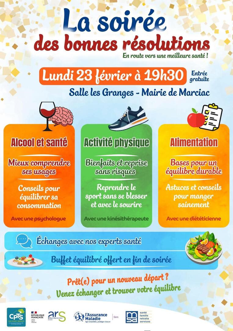 La soirée des bonnes résolutions