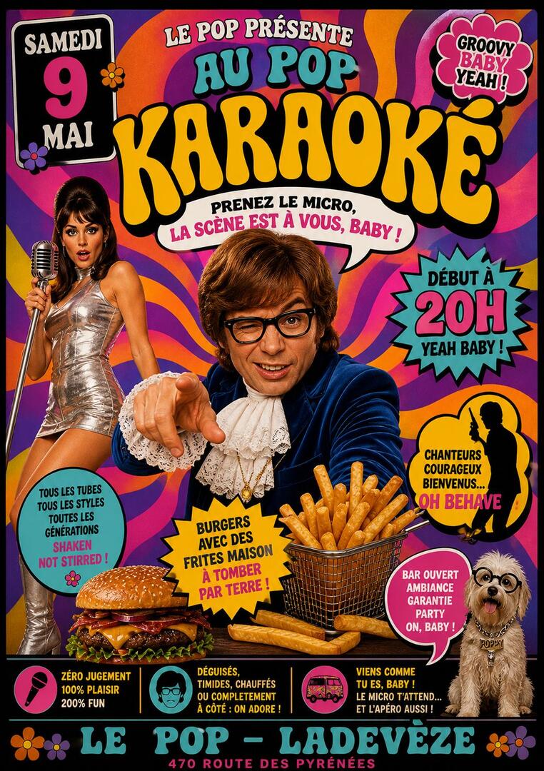 Soirée karaoké au Pop