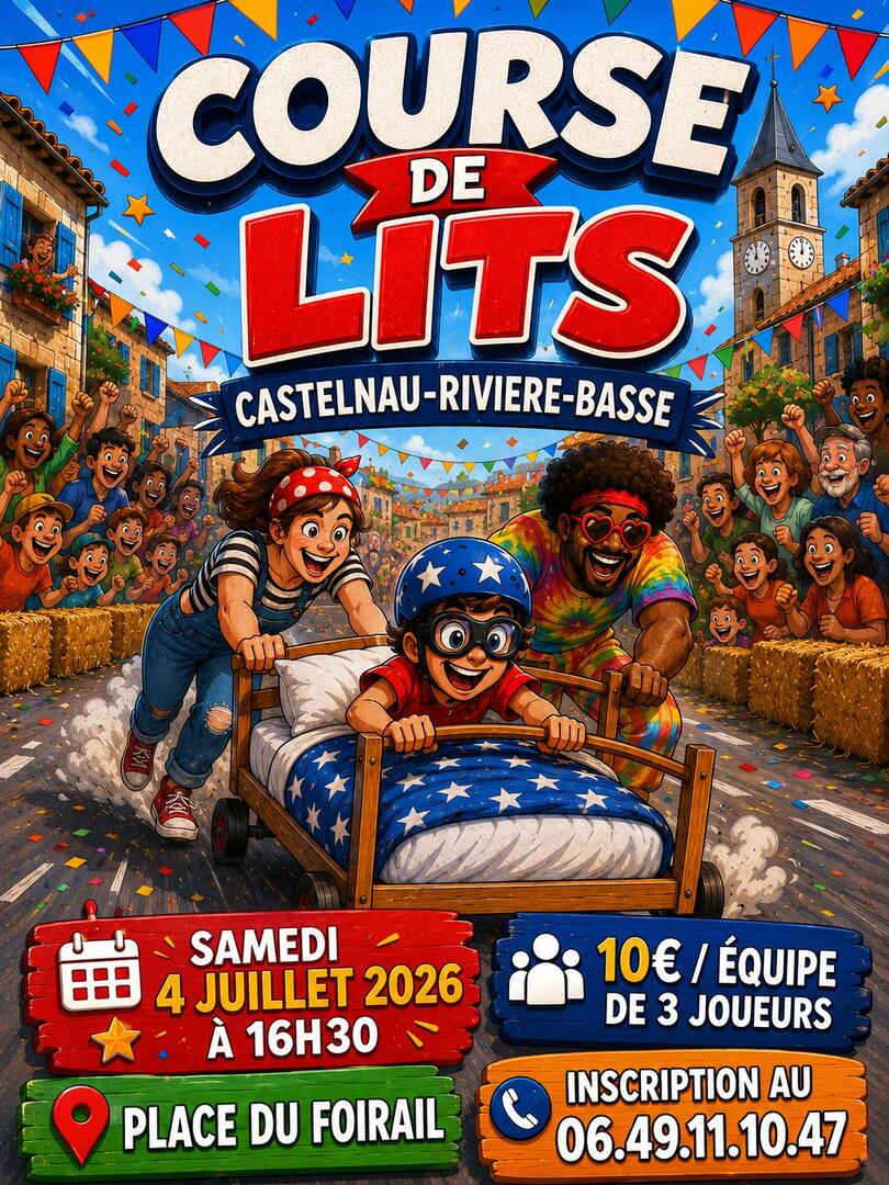 Course de lits