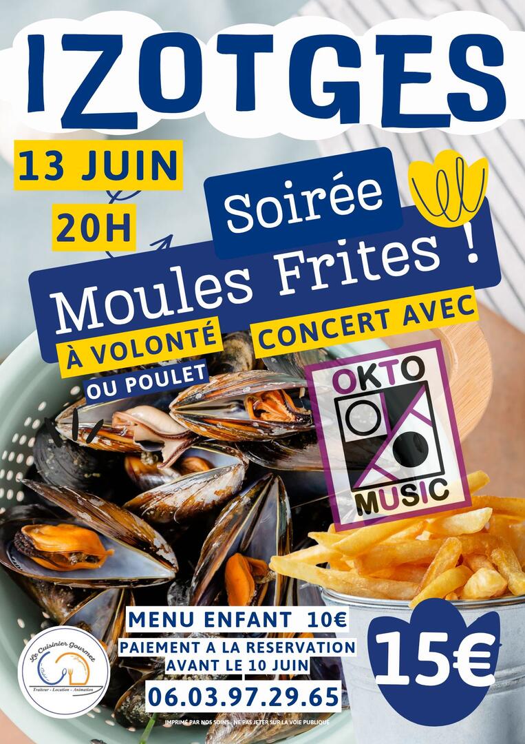 Soirée moules frites