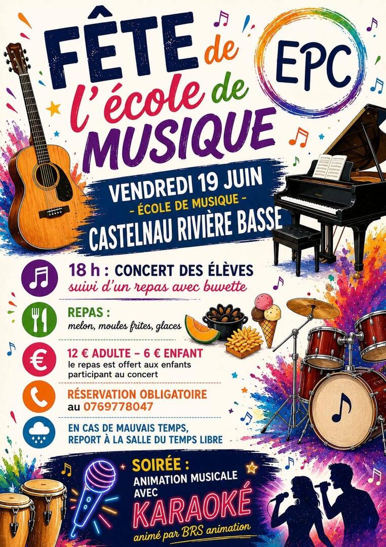 Fête de l'école de musique