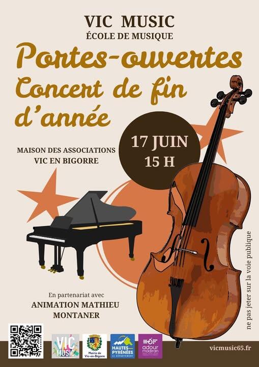 Audition de fin d'année de l'école de musique