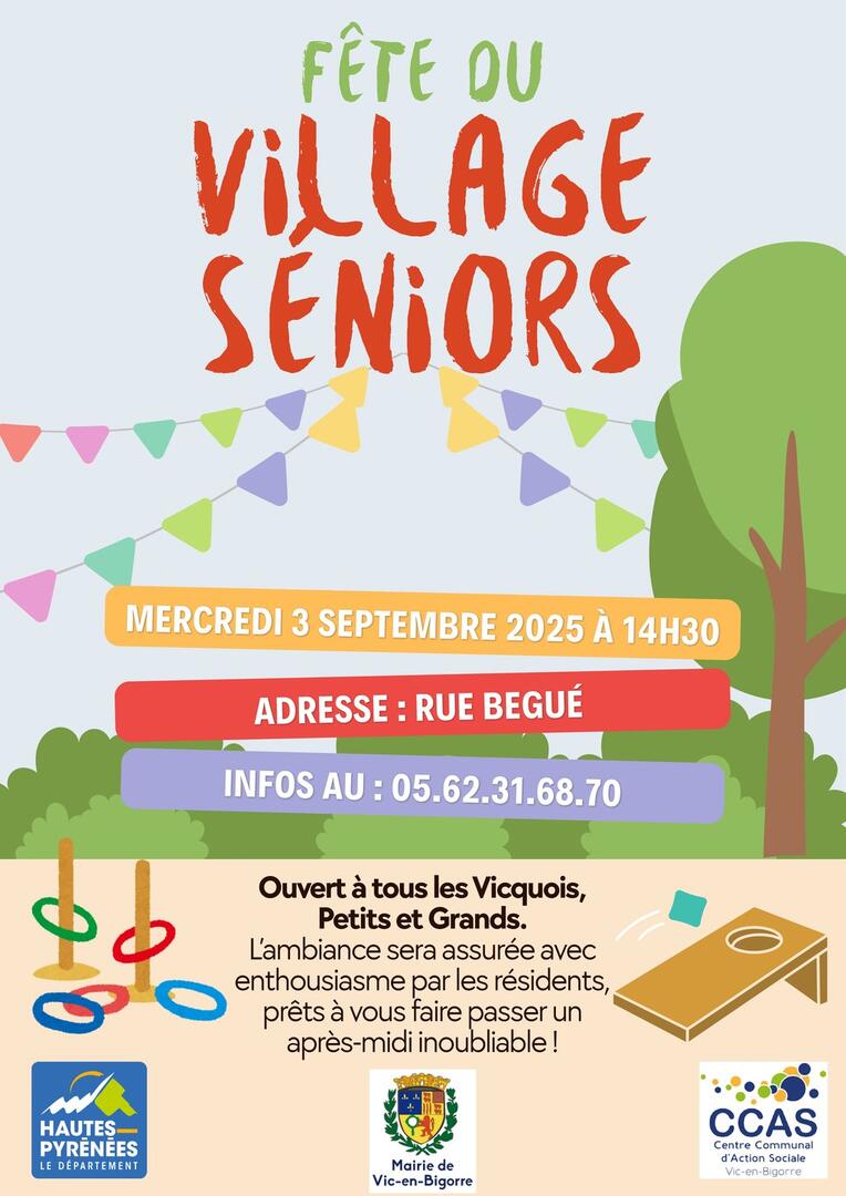 Fête du village séniors