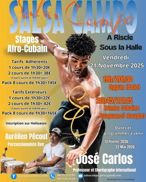 02-13 Riscle stage salsa campo