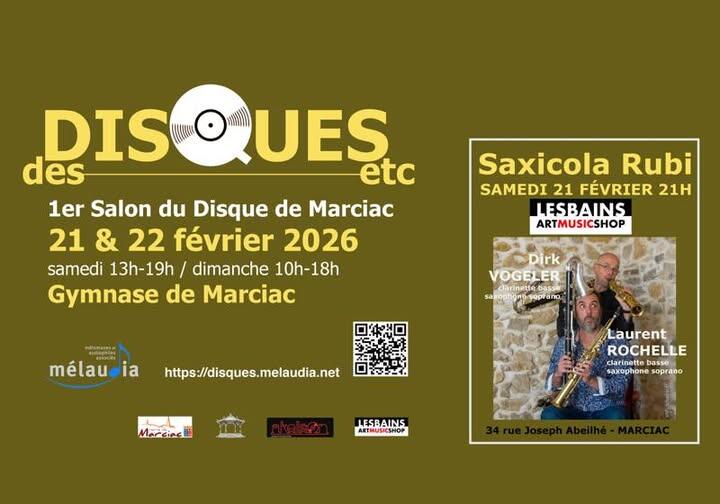 02-22 Marciac Salon de disques