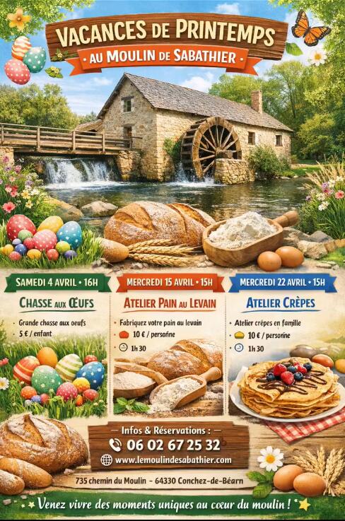 04-22  Conchez de Béarn Moulin de Sabathier