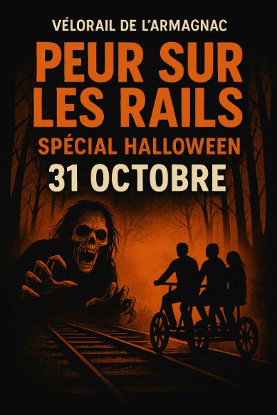Halloween Vélorail Peur sur les Rails