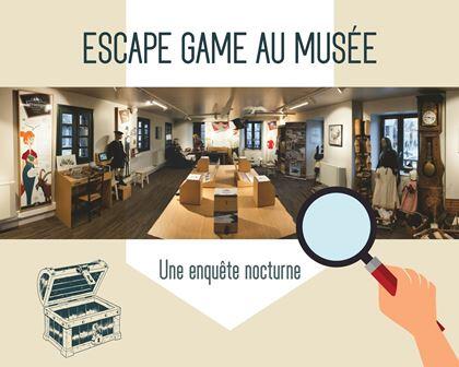 Affiche - ESCAPE GAME MUSEE