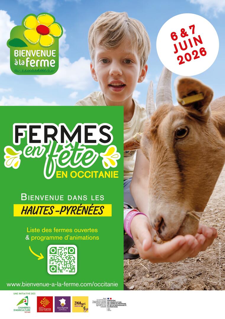 Affiche Fermes en fête 2026_Hautes-Pyrénées