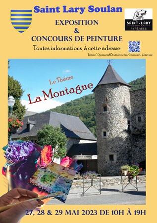 Affiche concours peinture