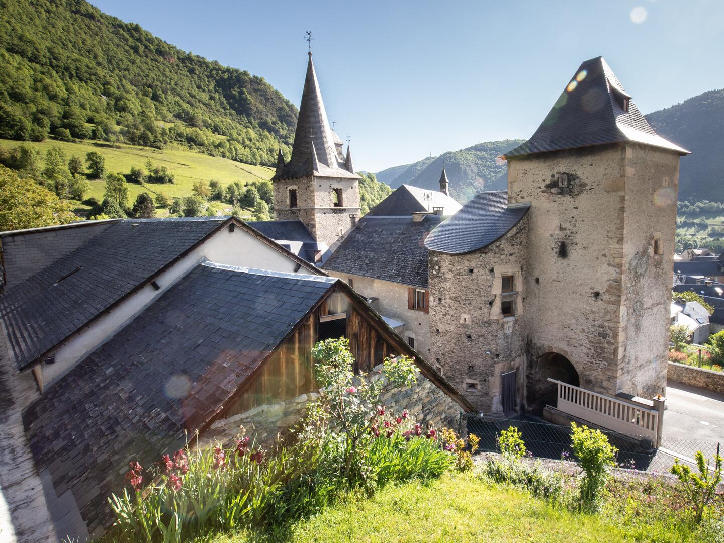 Le village d'Ancizan