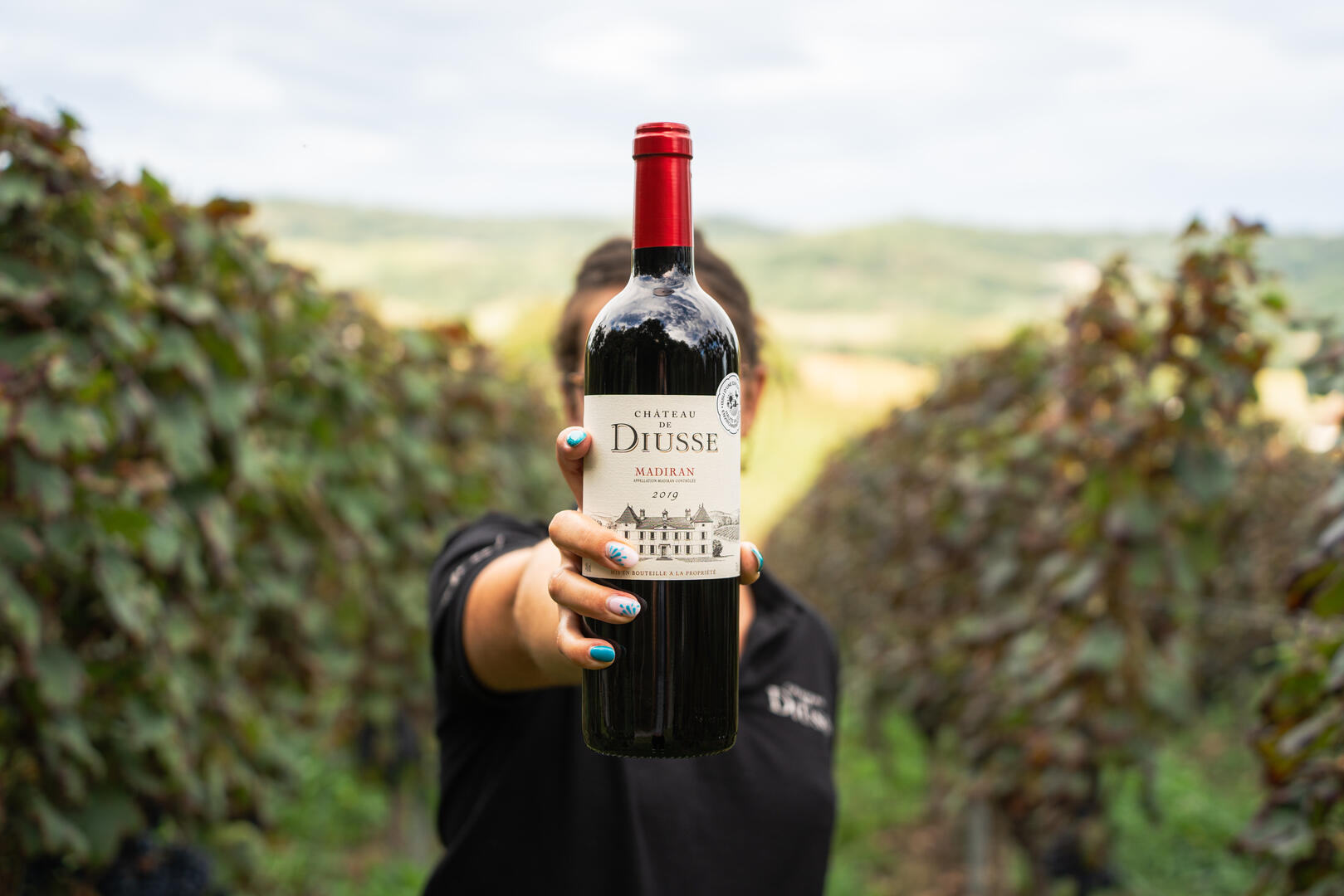 Bouteille vignes ©Château de Diusse