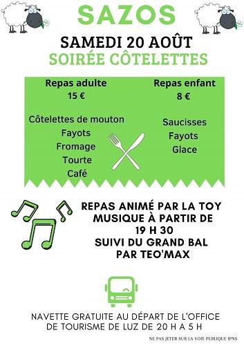 Côtelettes Sazos